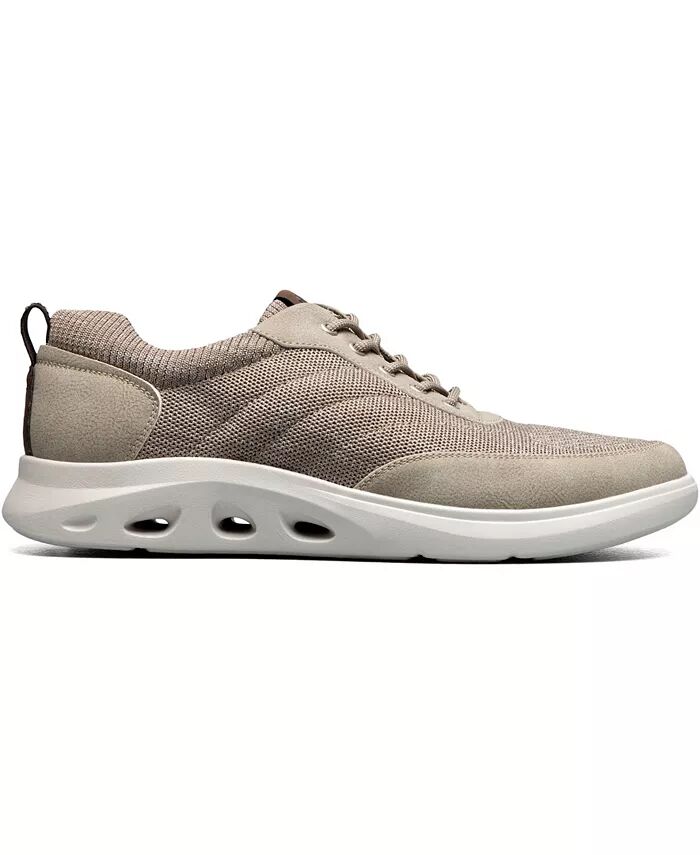 Мужские кроссовки Ponte Knit Moc Toe Nunn Bush, коричневый/бежевый — фото 2