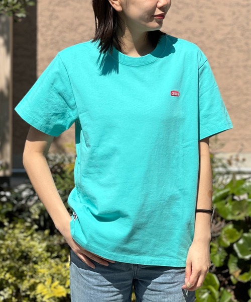 

Футболка, крой хип, бренд CHUMS, цвет мятный