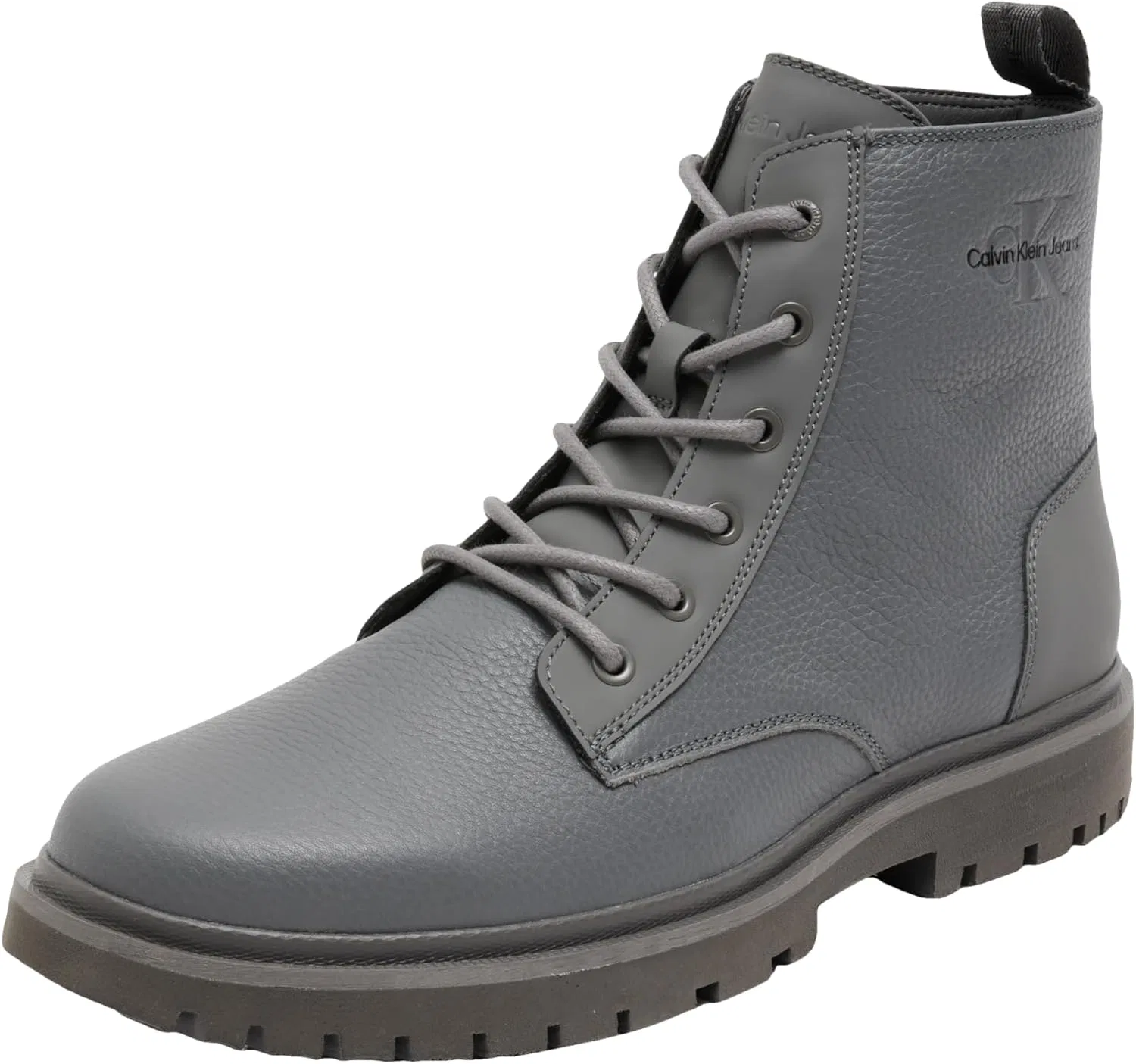 Мужские ботинки Calvin Klein Eva Mid на шнуровке LTH Ym0ym00751, Grey Charcoal Grey