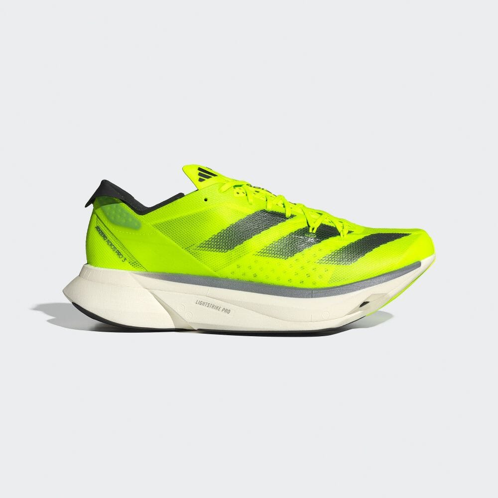 

Кроссовки Adidas ADIZERO ADIOS PRO 3 M, цвет Lucid Lemon/Black/White