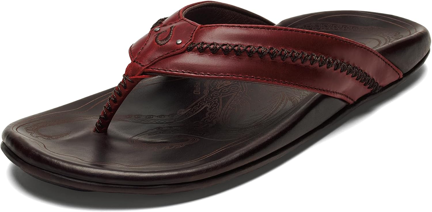 

Мужские кожаные пляжные сандалии OLUKAI Mea Ola