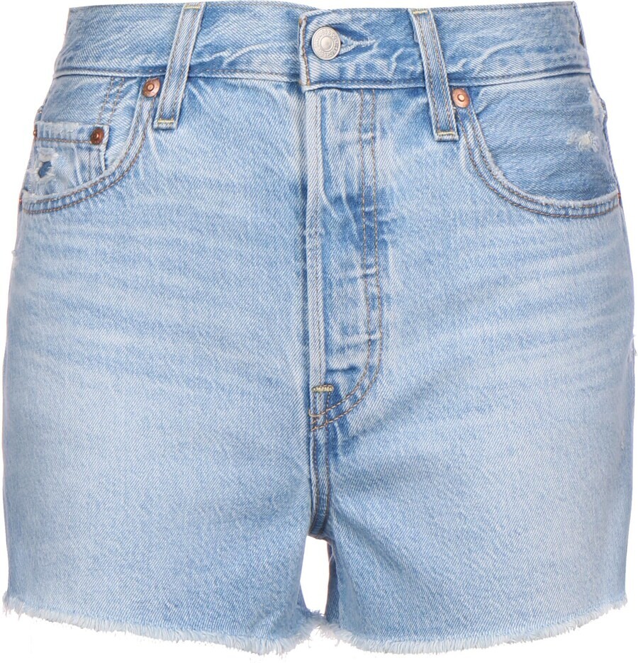 

Джинсовые шорты LEVI'S Regular Jeans Ribcage, светло-синий