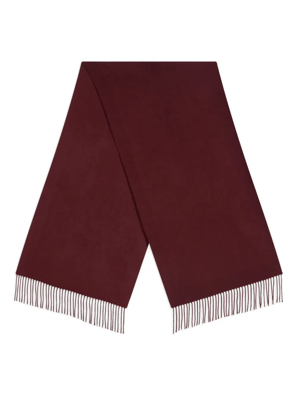 

Шарф с бахромой ETRO, красный