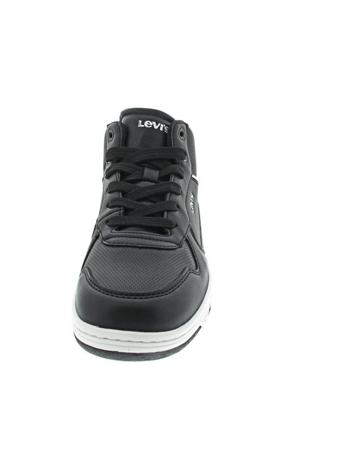 Кроссовки Levi's Dereck Mid High-Top, черные — фото 4