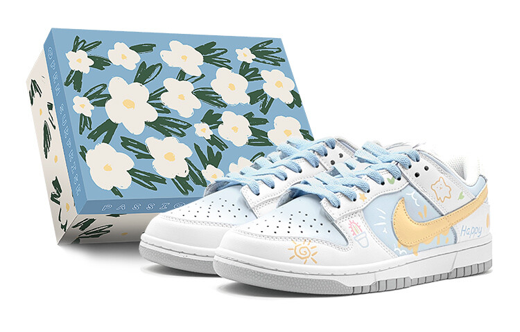 

Женские кроссовки для скейтбординга Nike Dunk, Light Blue