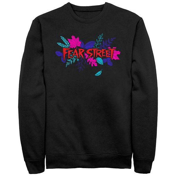 

Мужская флисовая толстовка с лиственным логотипом Fear Street Licensed Character