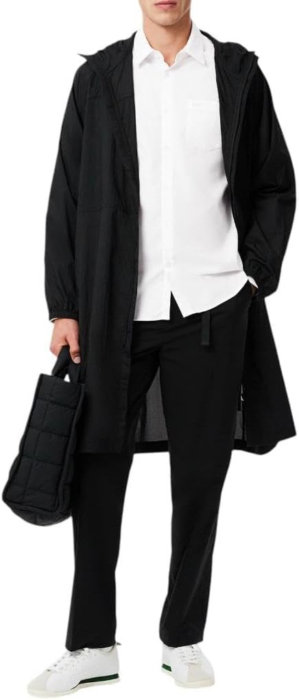 Lacoste мужская рубашка Regular Fit из премиального хлопка, White — фото 4