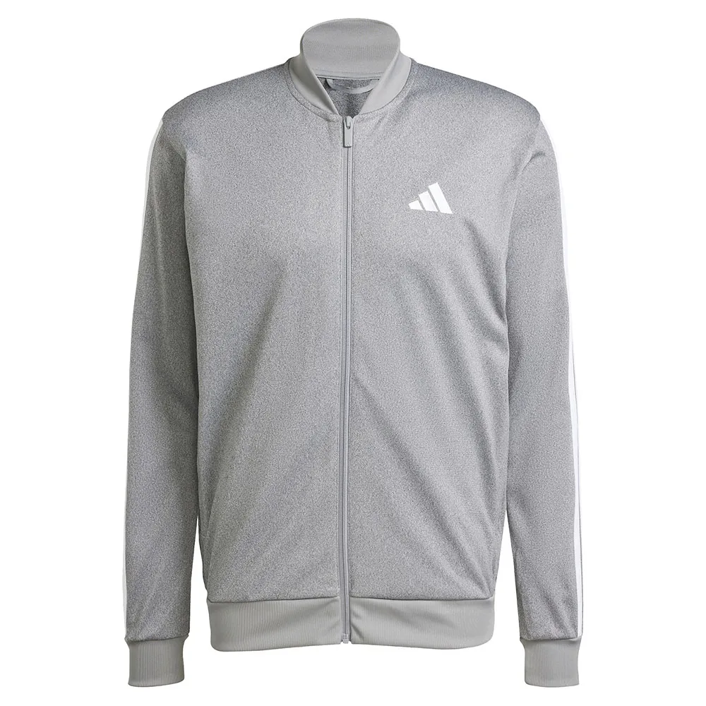 Спортивная куртка adidas Tricot Regular Fit MГlange, серый — фото 3