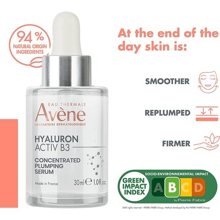 Сыворотка Avene — Hyaluron Activ B3 Концентрированная для увеличения объема, 30 мл — фото 3
