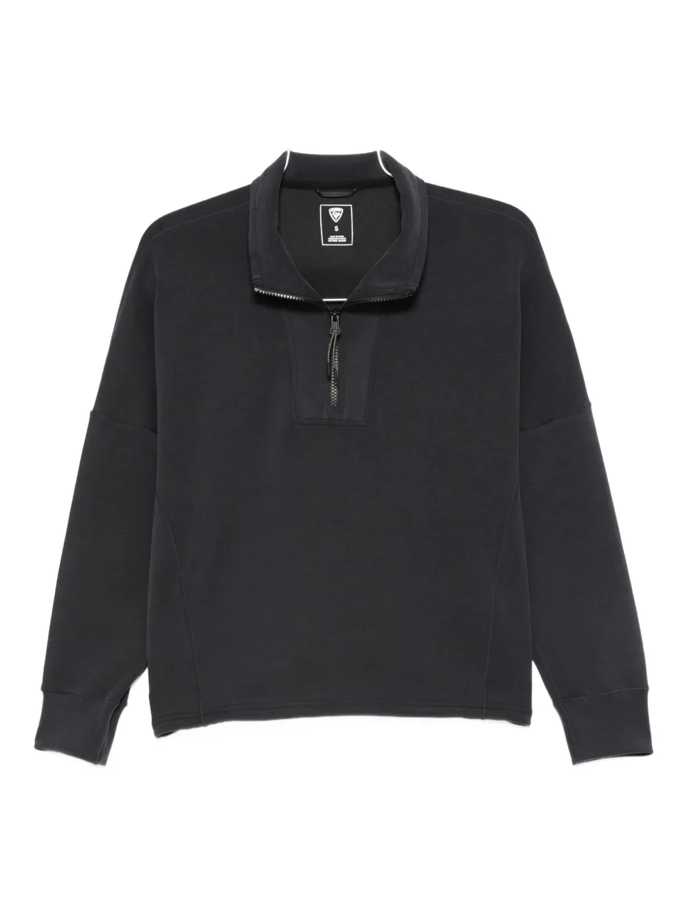 

Флисовый свитшот из скаба с молнией до половины Rossignol, серый