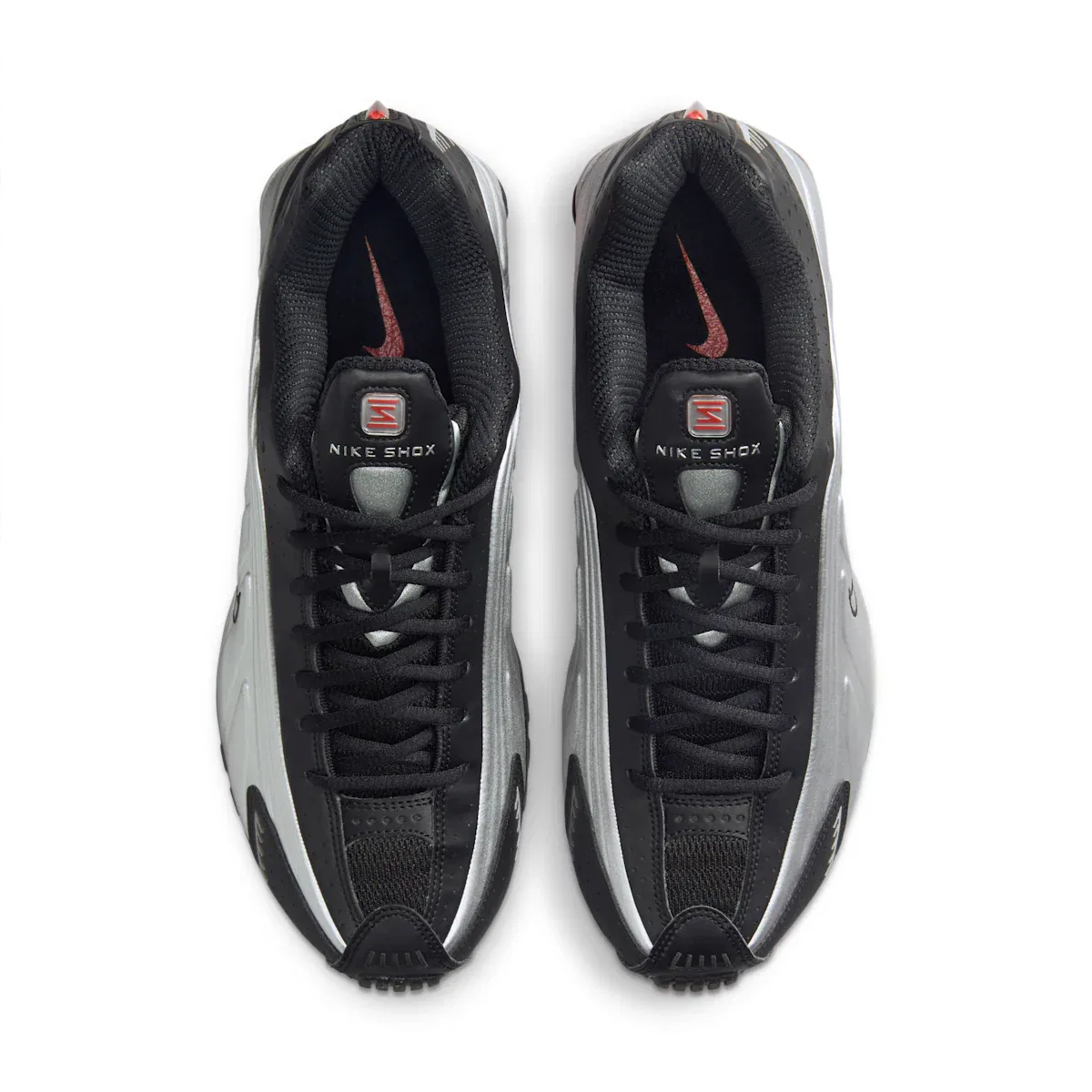 Мужские кроссовки Shox R4 Nike, серый — фото 4