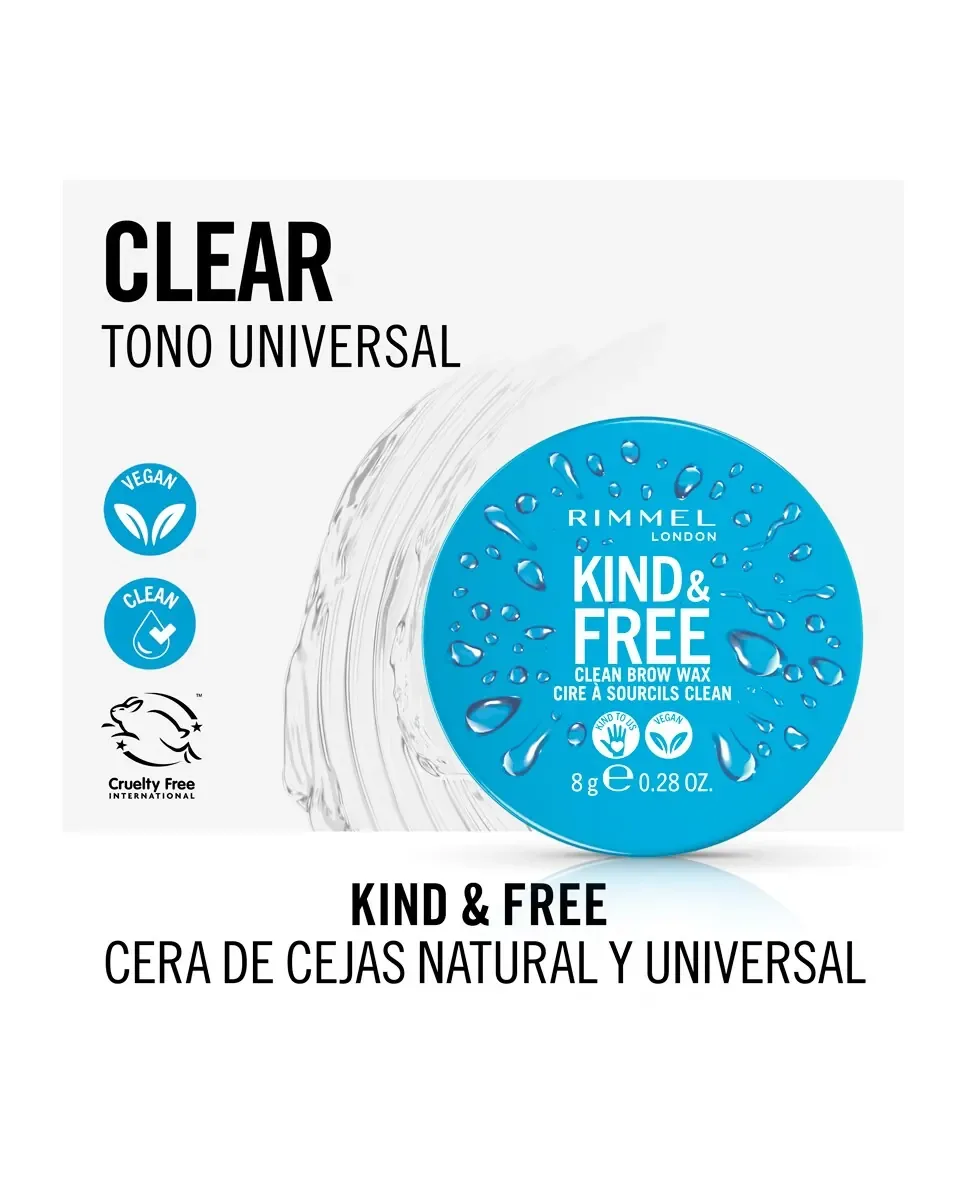 Карандаш для бровей K&F Universal Natural Brow Wax Rimmel — фото 4