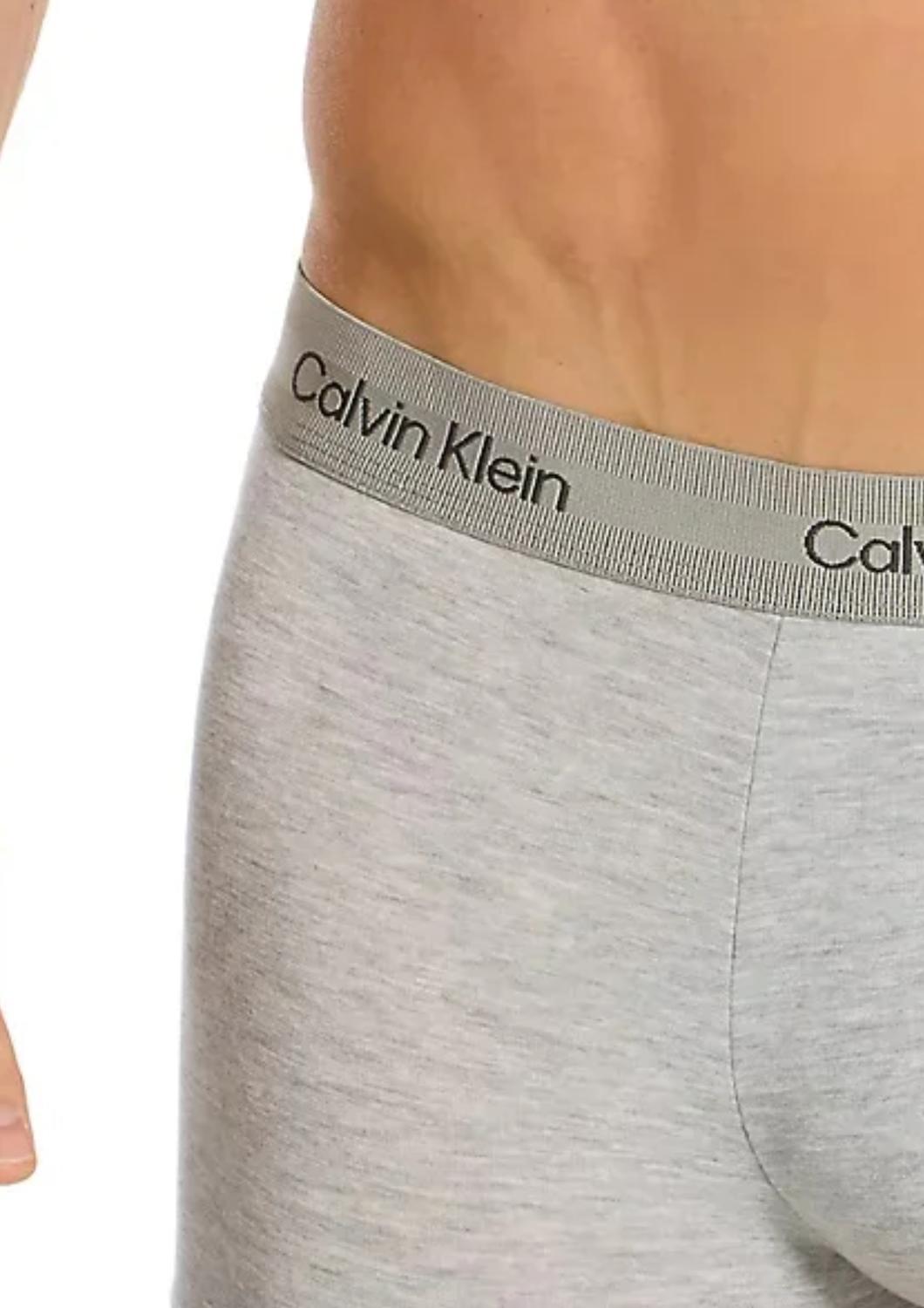 Ультрамягкие современные трусы из модала в сером хедере Calvin Klein, серый — фото 2