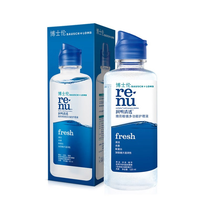 

BAUSCH&LOMB Увлажняющий и осветляющий уход за линзами Egg White Invisible, набор Multi Spec Combo