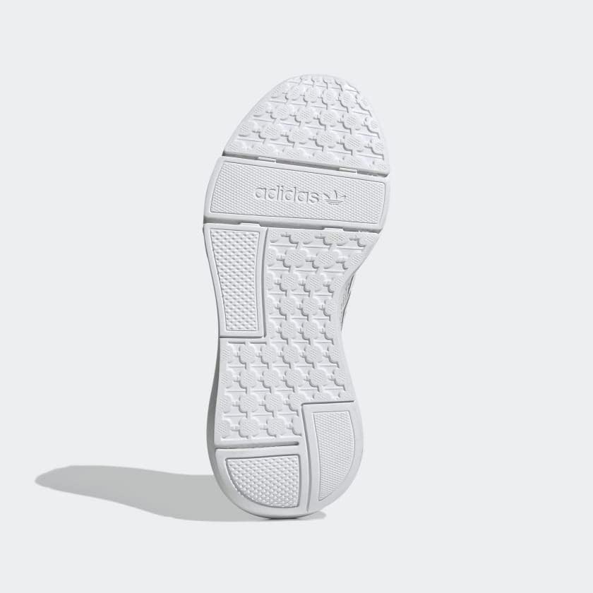 Детские кроссовки Adidas Swift Run 22 (унисекс), белый/черный/серый — фото 3