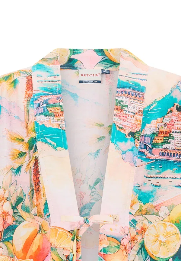Блуза Conchita blouse Retour Jeans, сорбет — фото 3