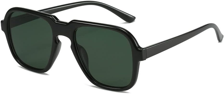 

Многоугольные женские солнцезащитные очки в винтажном стиле с леопардовым принтом, коричневые очки, мужские солнцезащитные очки с градиентным переходом цвета generic, Black Dark Green