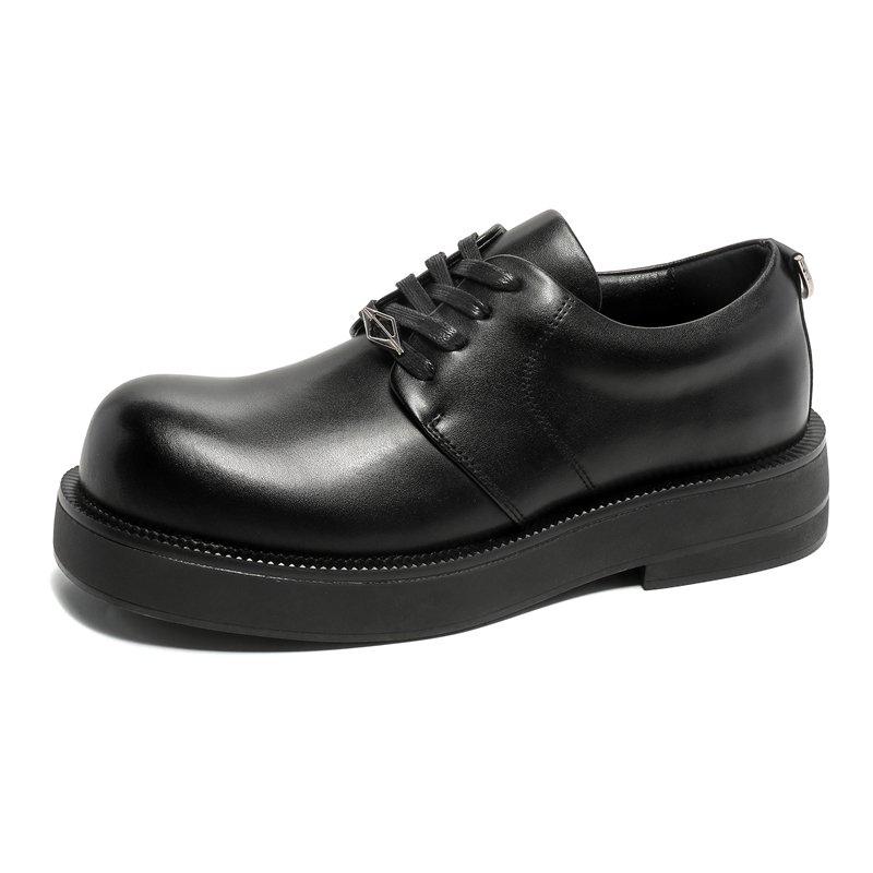 

Повседневная обувь мужская Year by year, Black-Standard Leather Shoe Size