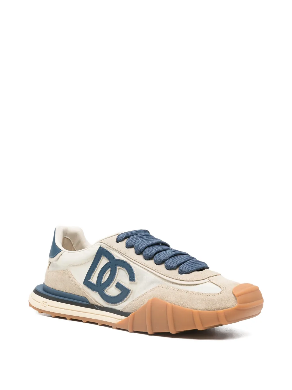 

Кроссовки с логотипом Dolce & Gabbana, бежевый