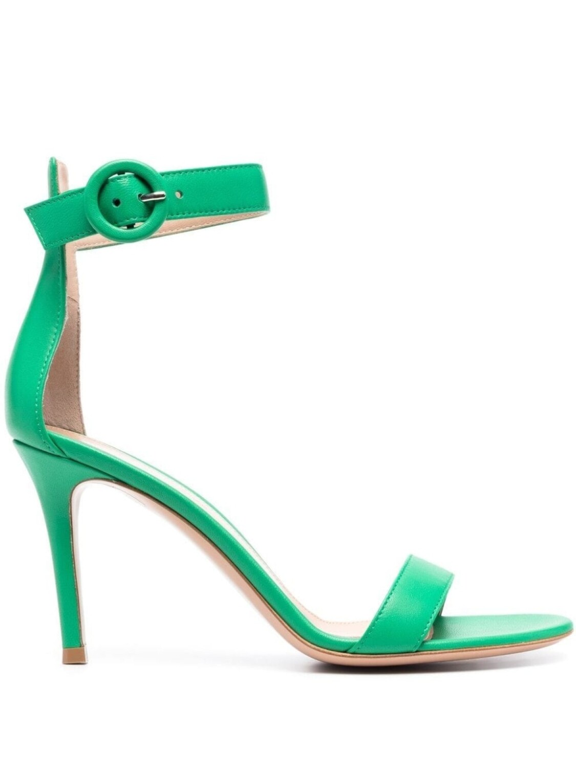 

Gianvito Rossi босоножки с закругленным носком, зеленый