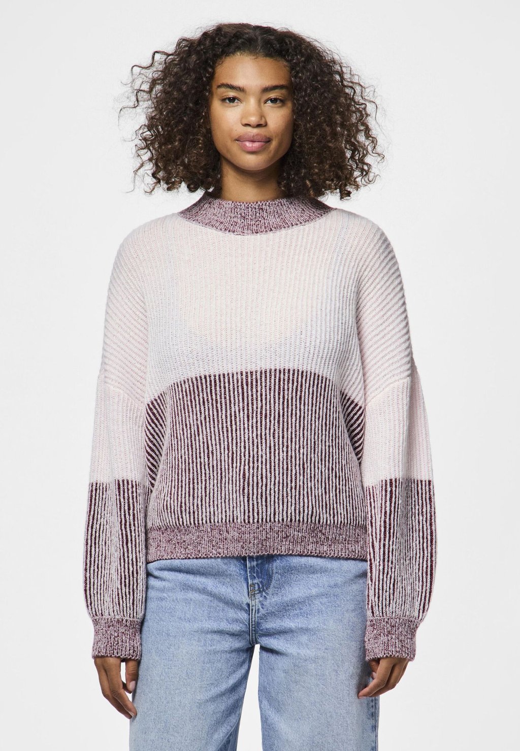 

Свитер PCNELLA O NECK Pieces, мультиколор