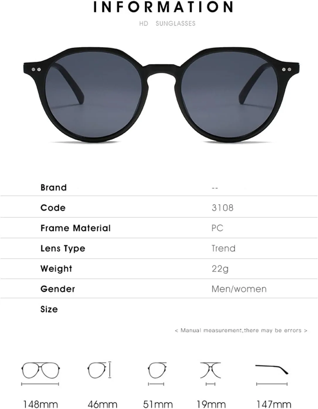 

Мужские и женские солнцезащитные очки для отдыха на природе, пляжа, модные солнцезащитные очки с защитой от УФ-излучения UV400 (Цвет: D, Размер: 1) EkeNoz, D