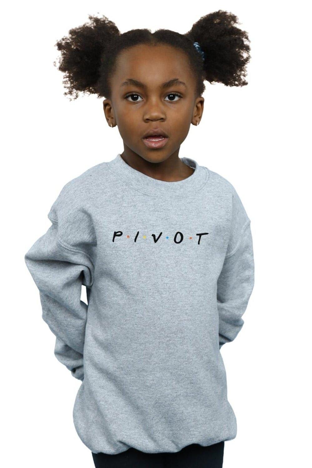 

Толстовка с логотипом Pivot Friends, серый