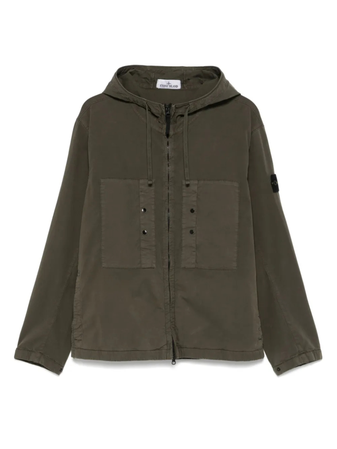 

Куртка с значком компаса Stone Island, зеленый