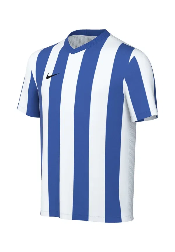 Футболка Nike Performance Division V Striped Fussball Teamsport, бело-сине-черная