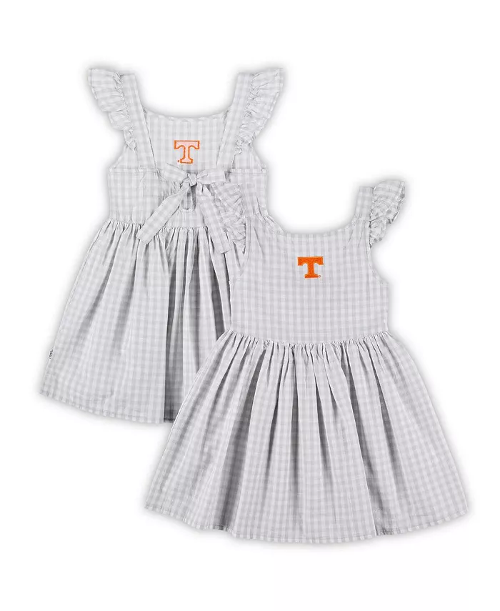 

Белое платье Constance Gingham для девочек от Tennessee Volteers Garb