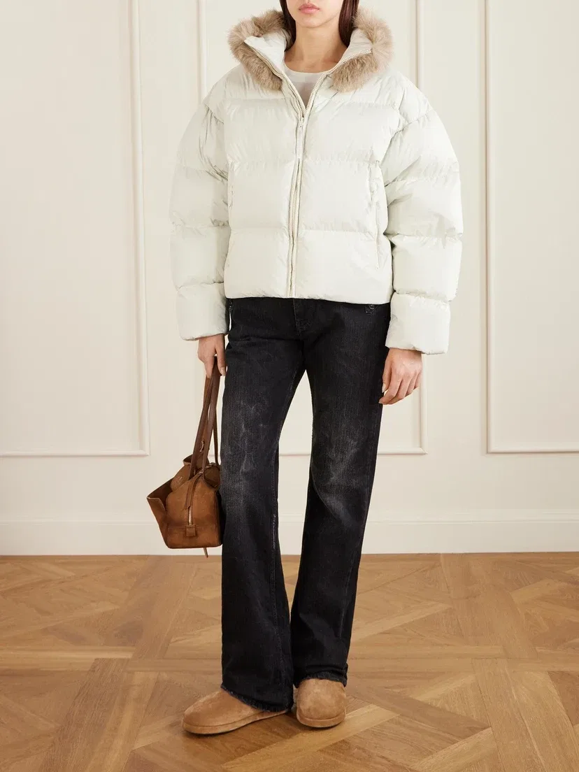 Маленькая замшевая сумка через плечо Кэрри BALENCIAGA, коричневый — фото 3
