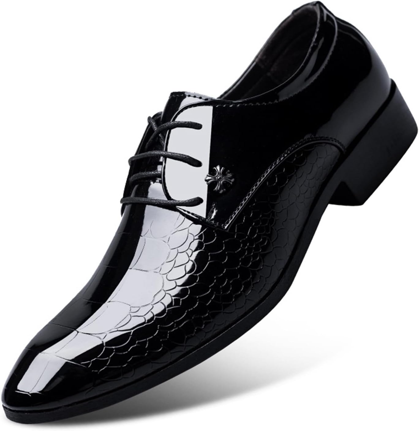 

Мужские туфли ADMLZQQ Классические мужские оксфорды Формальная деловая обувь Современные дерби оксфорды, черный