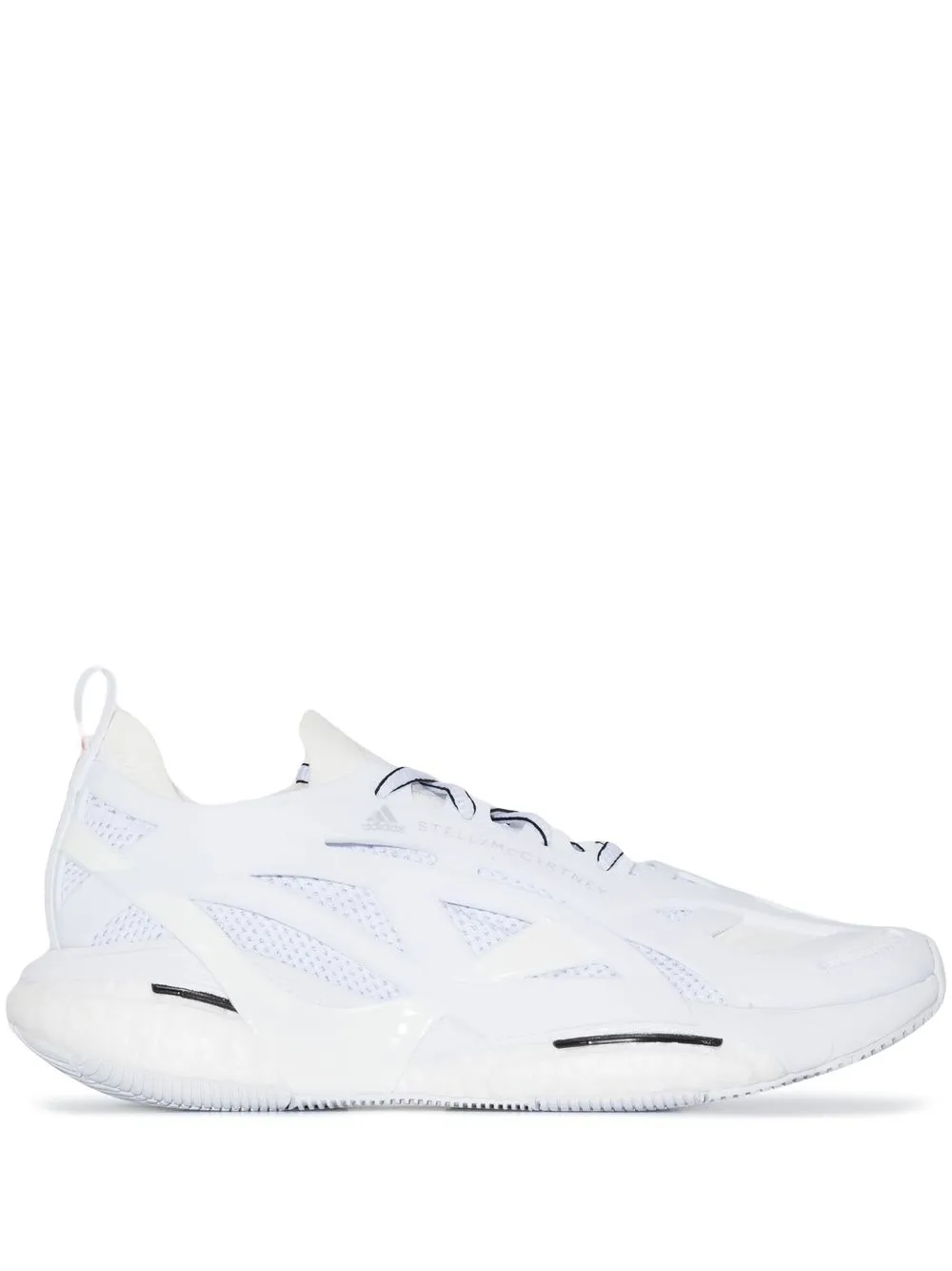 Кроссовки Solarglide на шнуровке Adidas by Stella McCartney, белый
