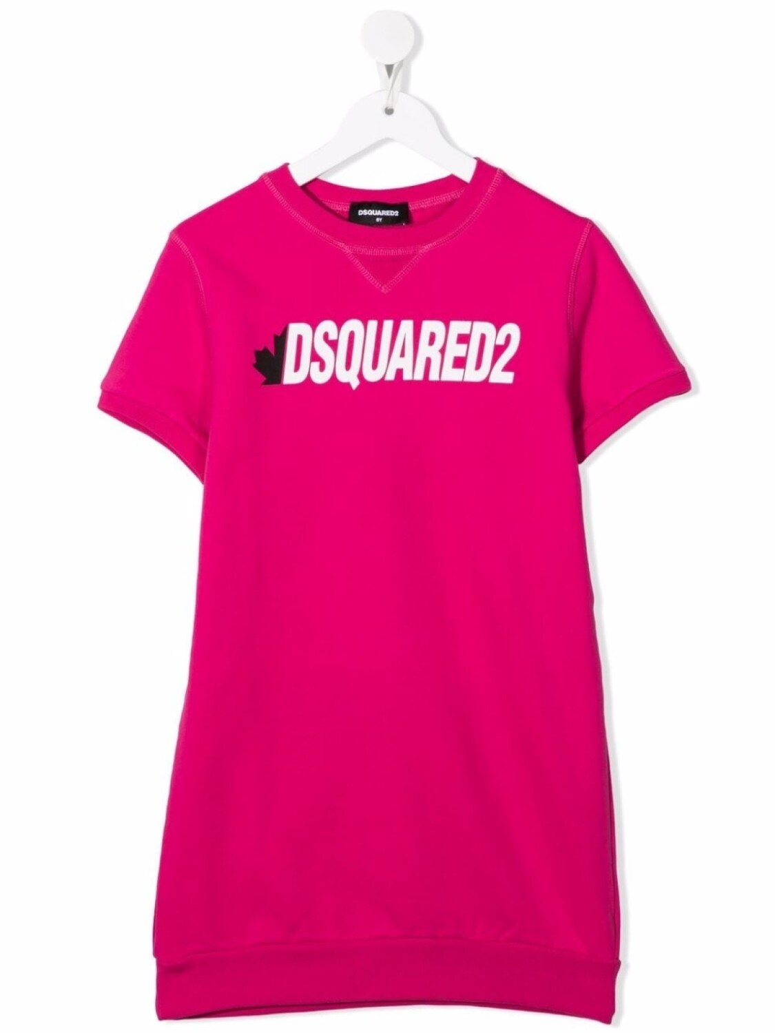 

Платье-футболка с логотипом Dsquared2 Kids, розовый