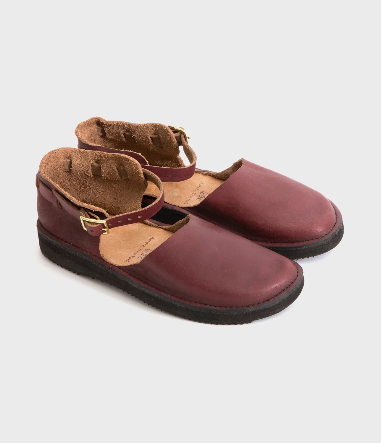 Женские сандалии Aurora Shoe Co. Chinese Burgundy