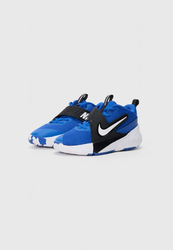Баскетбольные кроссовки team hustle унисекс Nike Performance, Game Royal/White/Black — фото 2