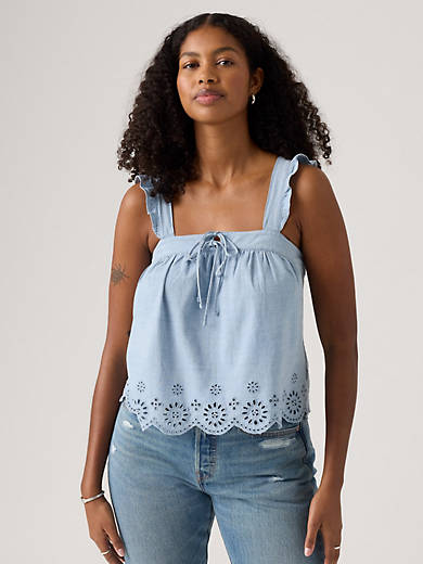 

Сесилия Топ Levi's, цвет Alternate Fin - Medium Wash