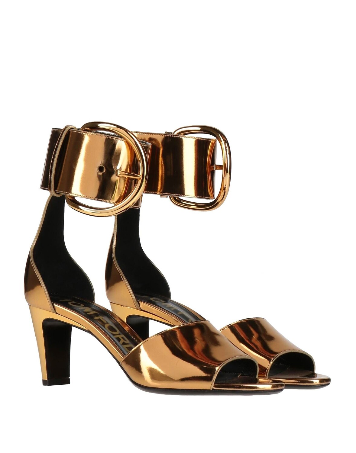 Сандалии Tom Ford, золото — фото 2