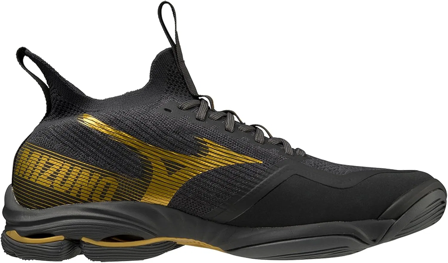 Волейбольные кроссовки Mizuno Unisex Wave Lightning Neo2, Black — фото 3