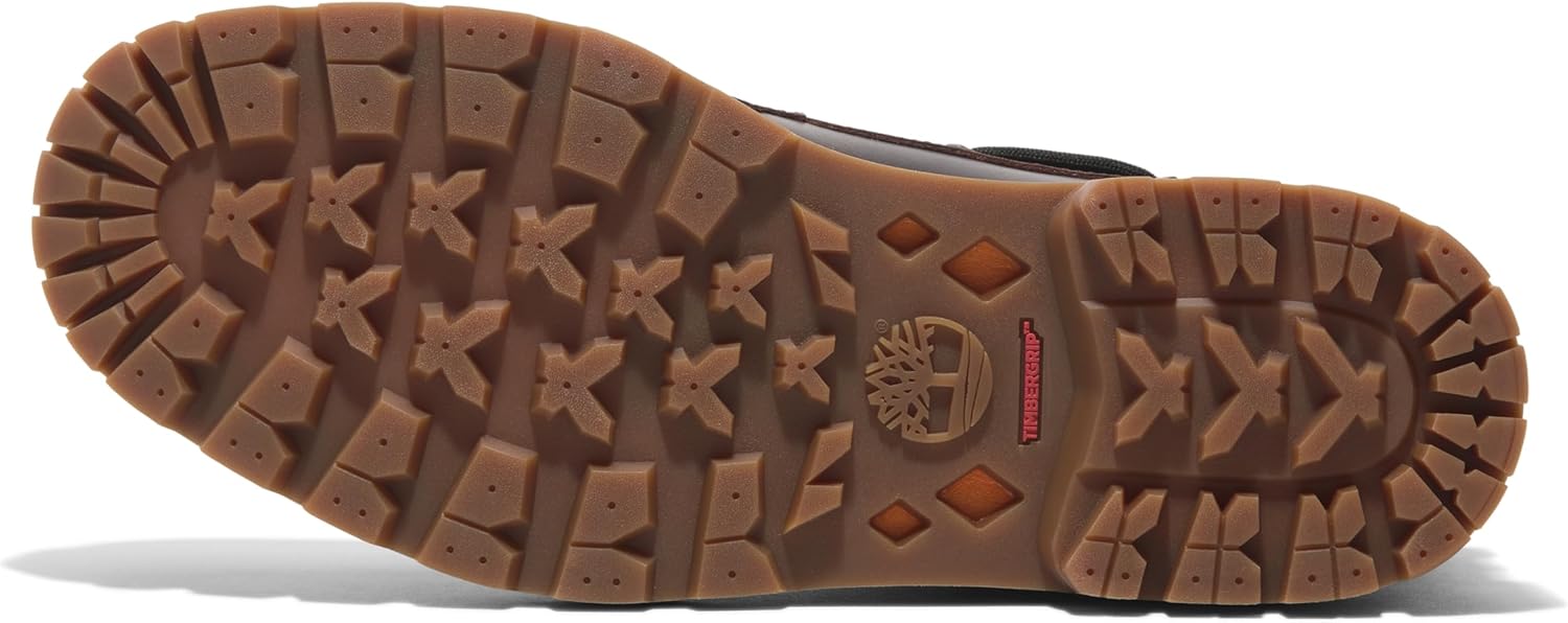 Timberland мужские ботинки Britton Road Waterproof, Burgundy Full-Grain — фото 4