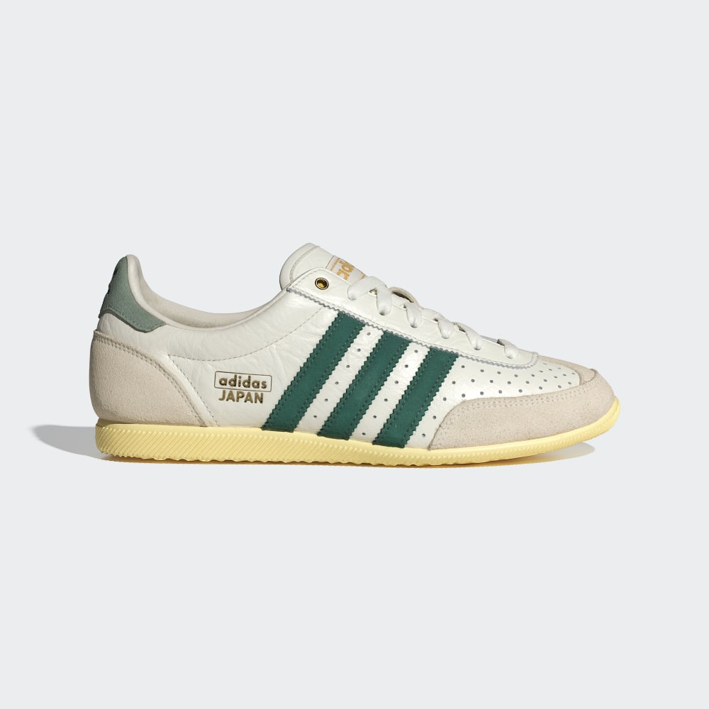Кроссовки Adidas Japan Shoes, цвет Off White/Collegiate Green/Orange Tint