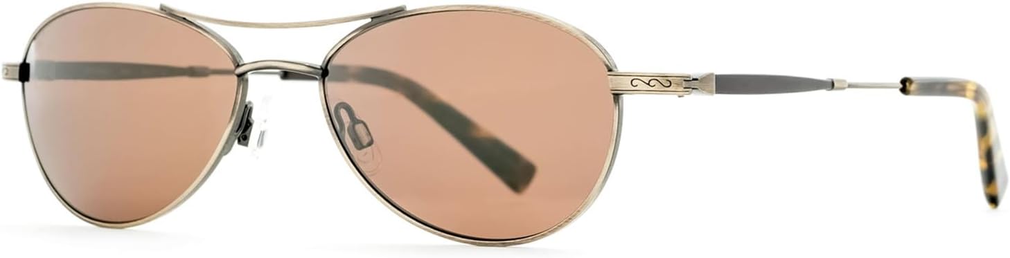 

Солнцезащитные очки Santiago Metal Polarized Sunglasses Antique Gold Brown Tortoise Amber Womens Trendy Sunnies Lightweight Sun Glasses Reptile, Antique Gold Brown Tortoise