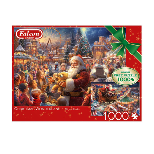 

Пазлы Christmas Wonderland 2×1000