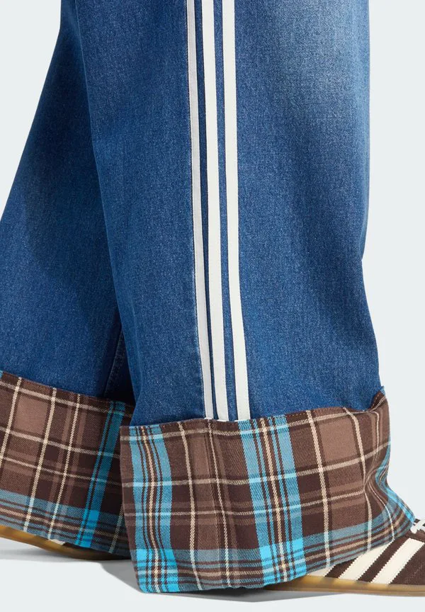 Широкие ноги Adidas Originals, Indigo Denim/Multicolor — фото 4