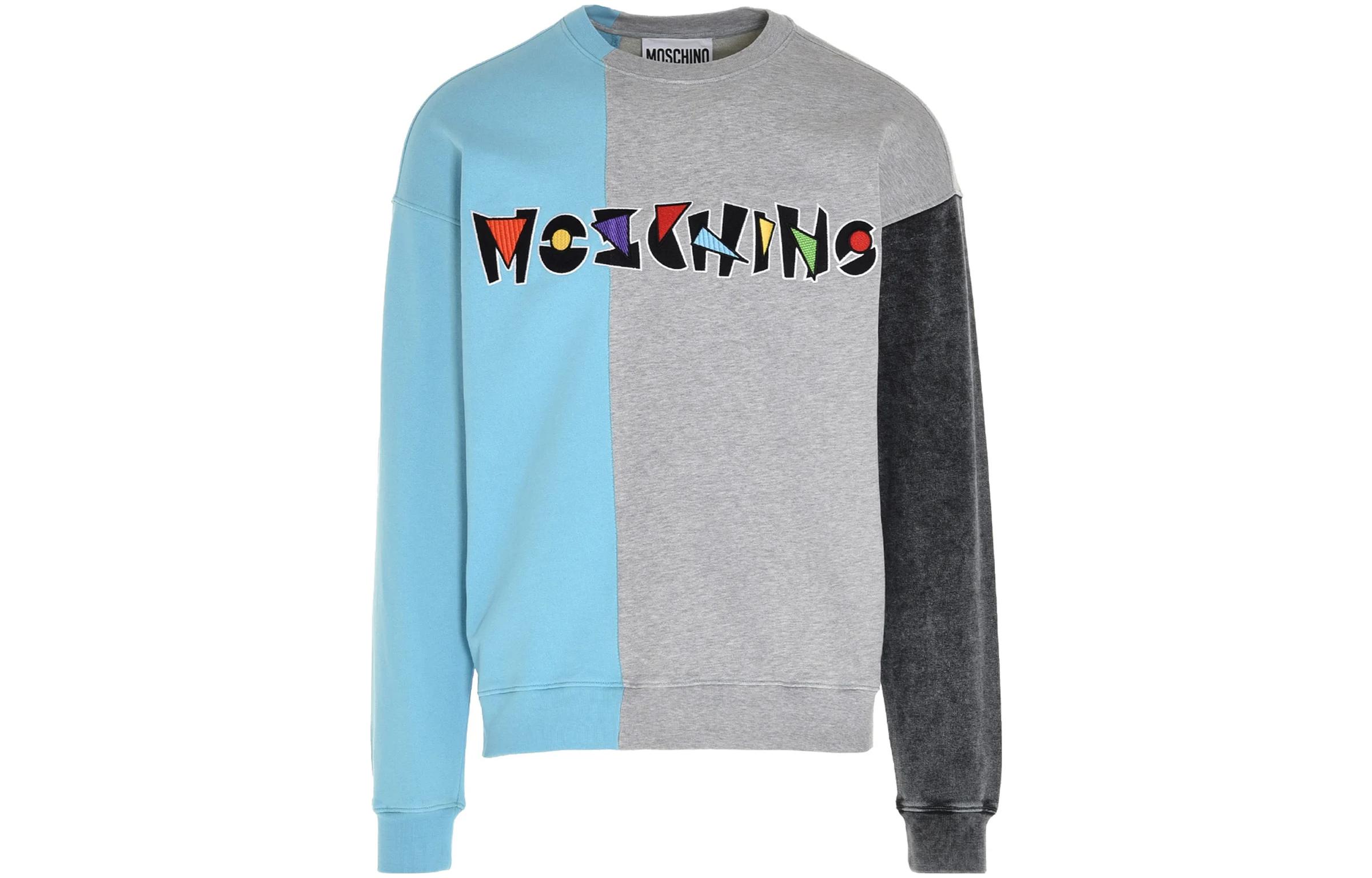 

Свитер мужской серый MOSCHINO