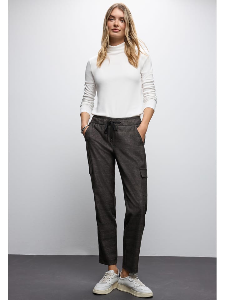 

Cecil Черные брюки-карго