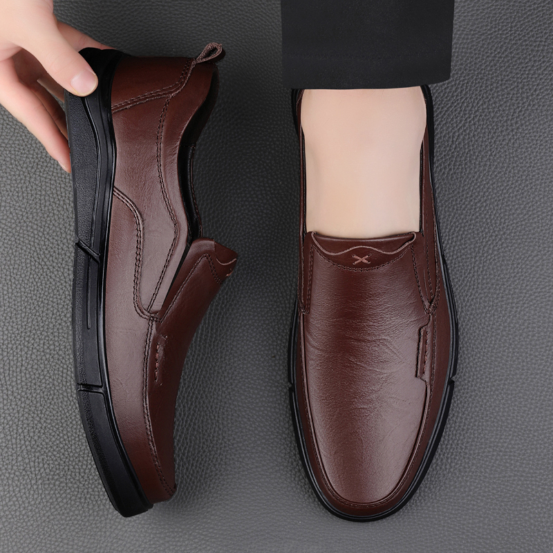 BAGE Мужские повседневные туфли Men's Low top Brown, коричневый, цвет Brown — фото 3