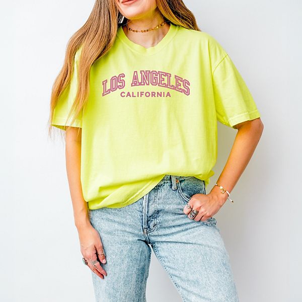 

Футболка с вышивкой Los Angeles CA, окрашенная в готовом виде Simply Sage Market, Lemon, Зеленый, Футболка с вышивкой Los Angeles CA, окрашенная в готовом виде Simply Sage Market, Lemon
