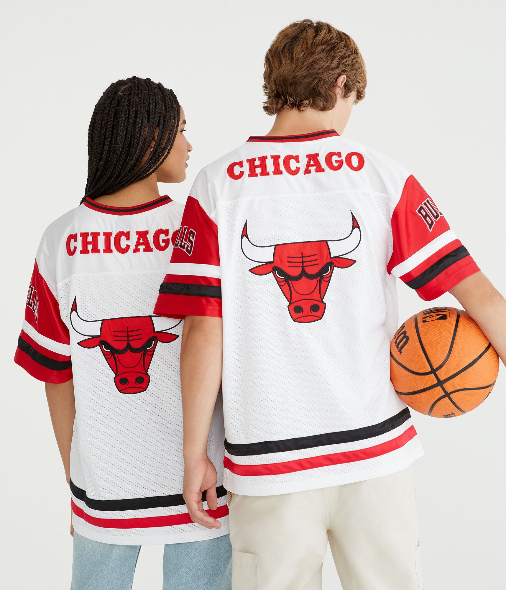 

Aeropostale Chicago Bulls сетчатый топ, белый