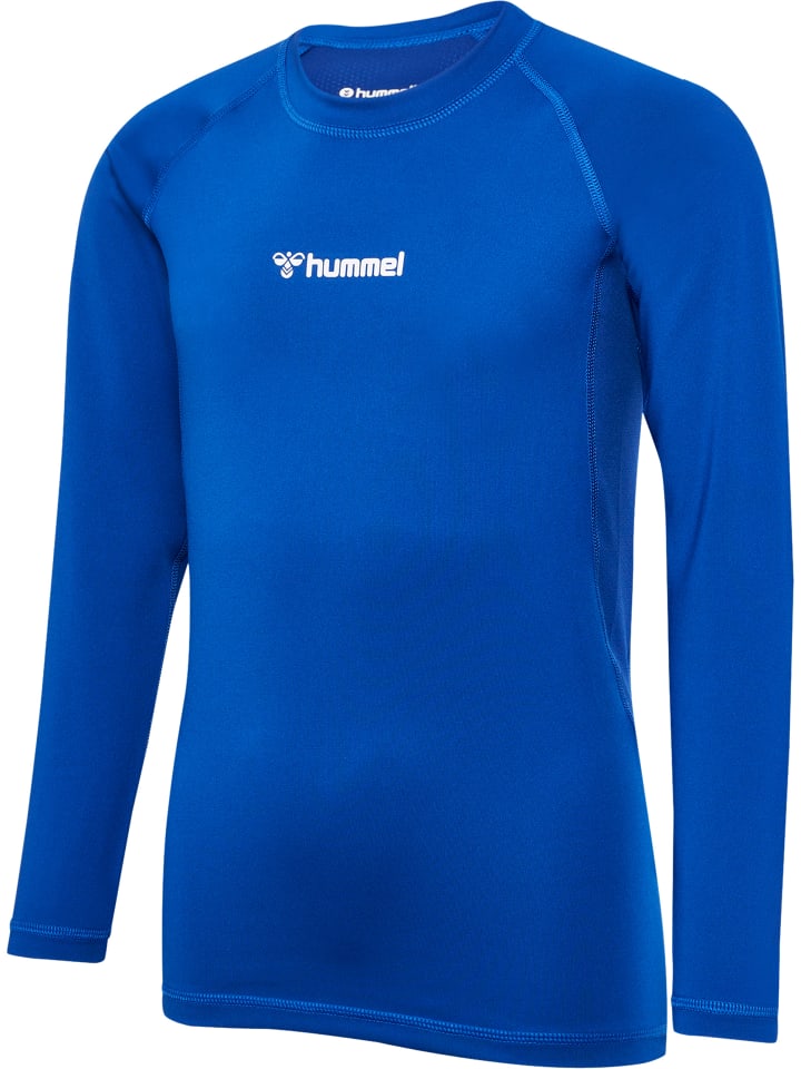 Футболка Hummel Hmlbl Football Kids в цвете TRUE BLUE Hummel — фото 4